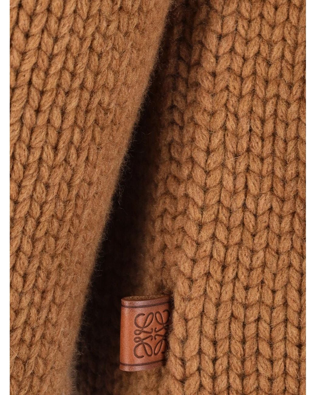 Loewe Brown Turtleneck Knitted Jumper for men
