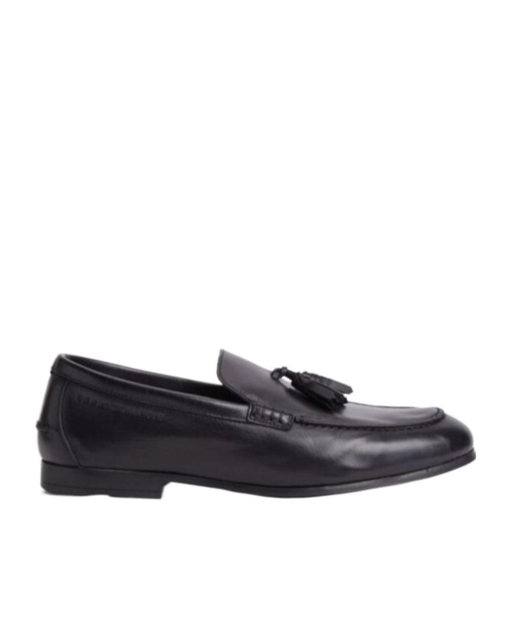 Tommy Hilfiger Black Tassel Loafers for men