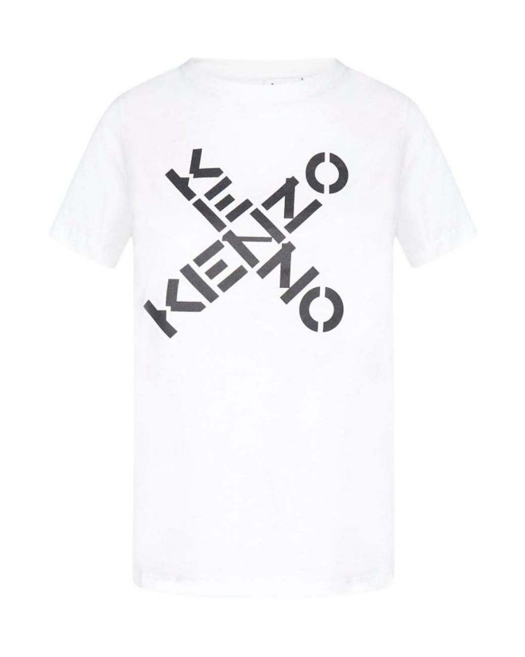 KENZO Black Sport Big X T-Shirt