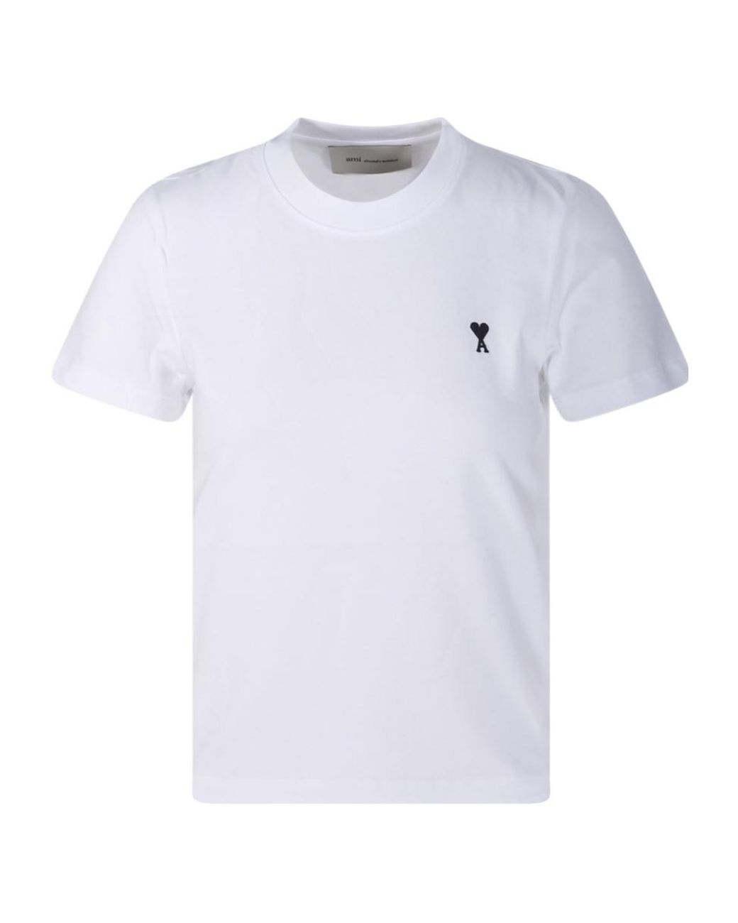 AMI White Ami Ami De Coeur Quota T-Shirt