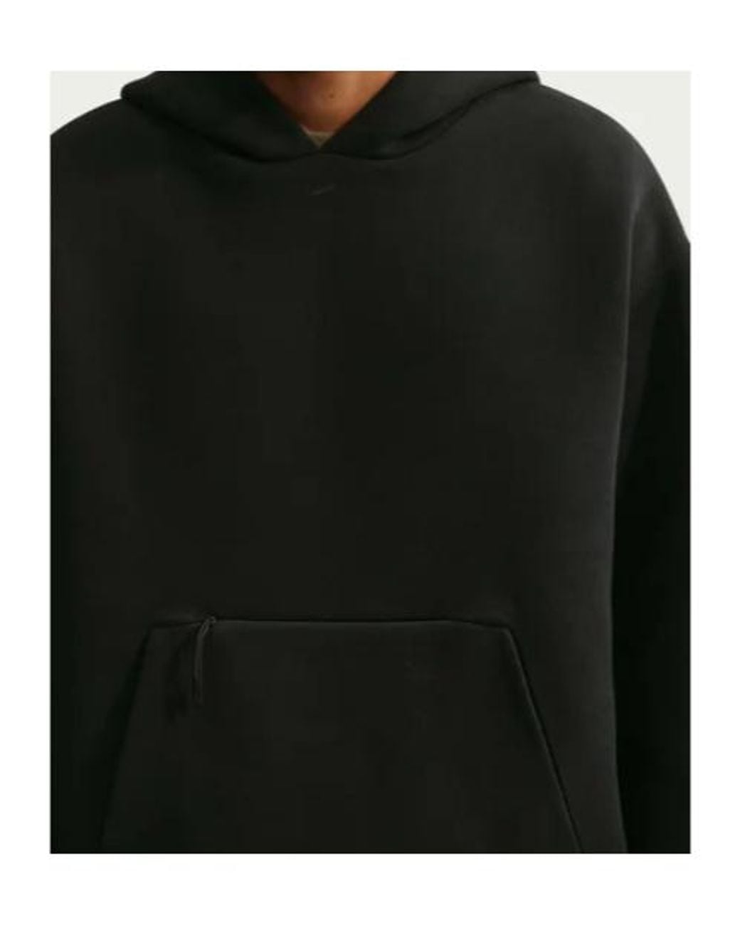Nike Black Oversized Tech Hoodie for men