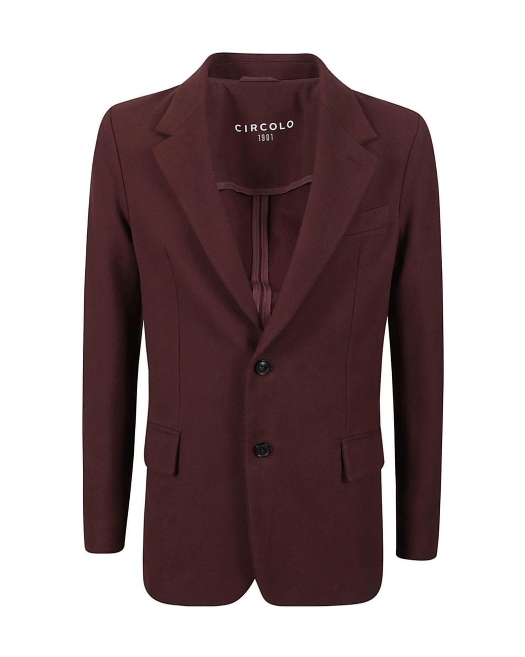 Circolo 1901 Purple Unlined Two-Button Jacket for men