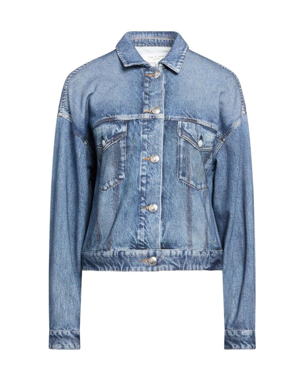 Rag & Bone Blue Minimalist Denim Shirt