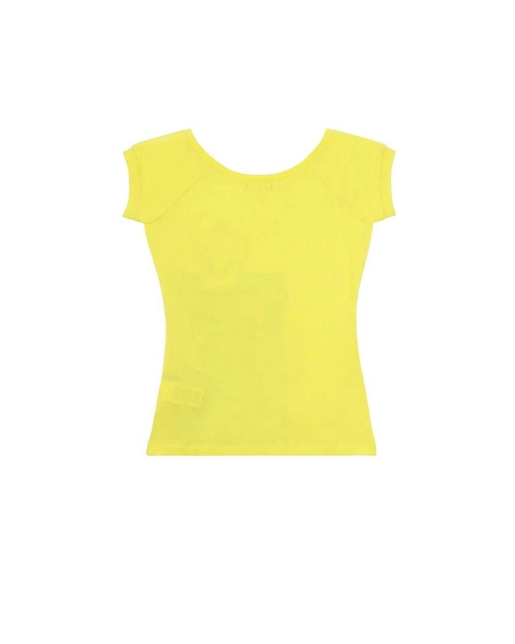 Iceberg Yellow Crew Neck Short Sleeve T-Shirt
