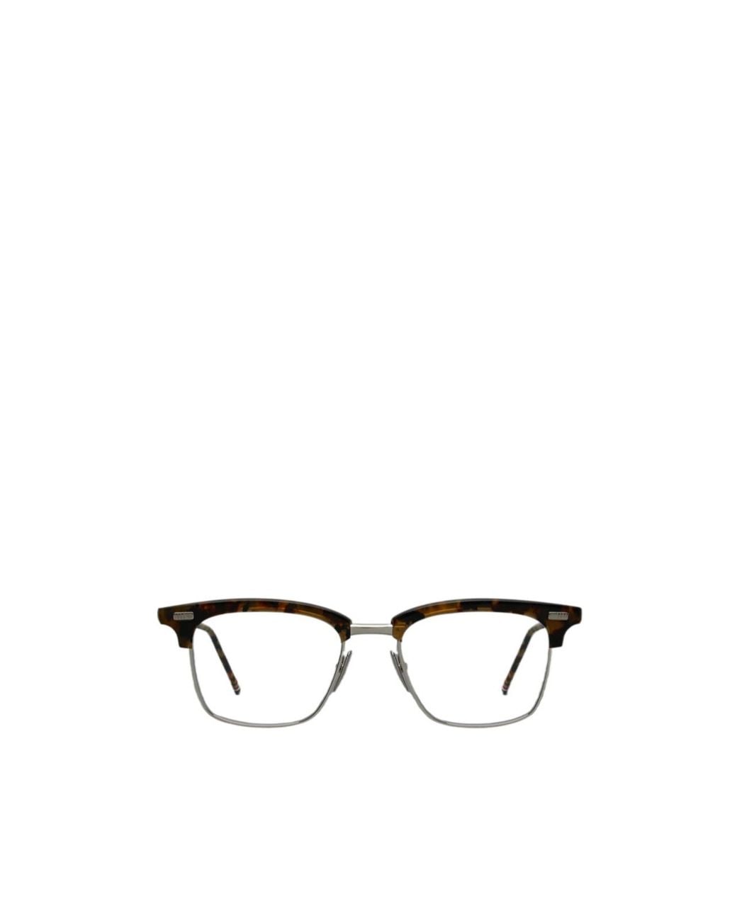 Thom Browne White Square-Frame Glasses for men