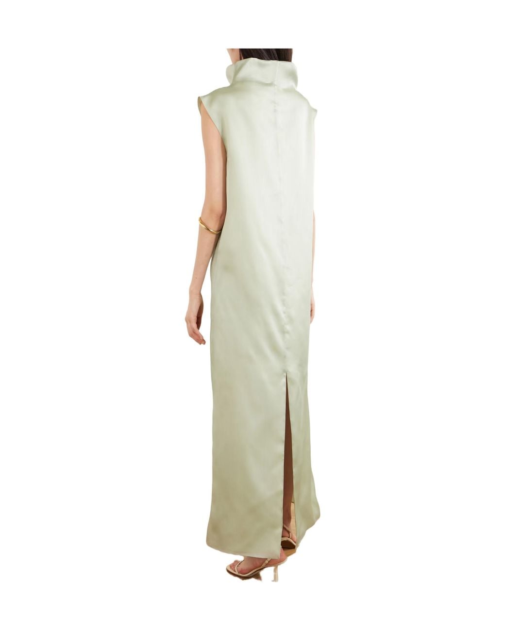 Altuzarra Green Muriel Silk Maxi Dress
