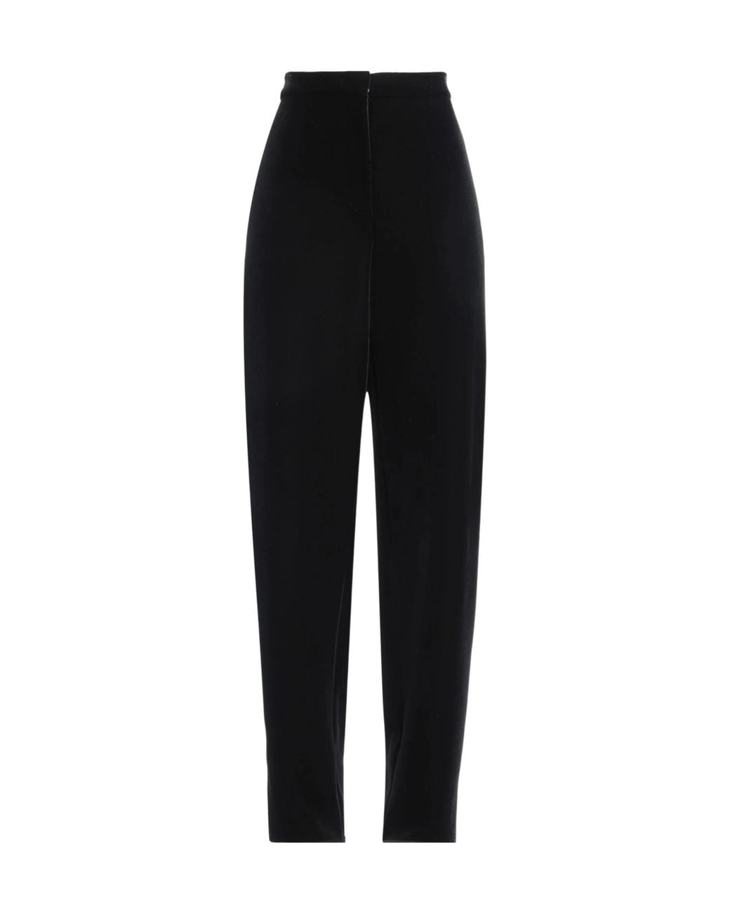 Sportmax Black Straight-Leg Trousers
