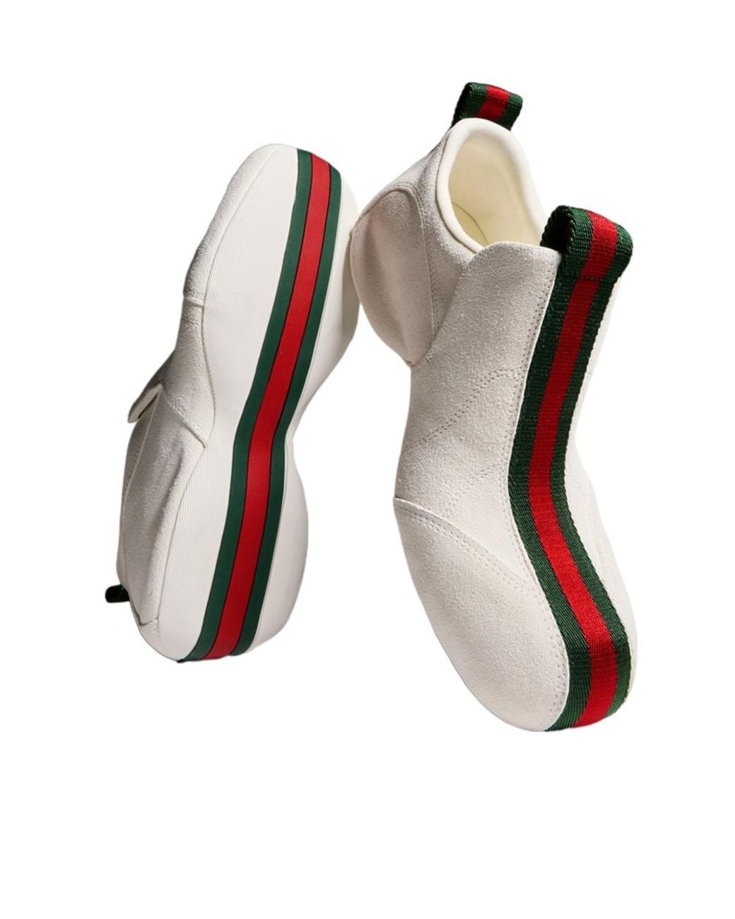 Gucci White Drip Sneaker
