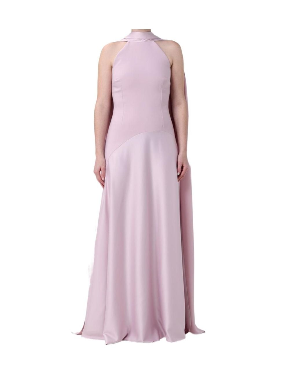 Solace London Purple Sleeveless Dress