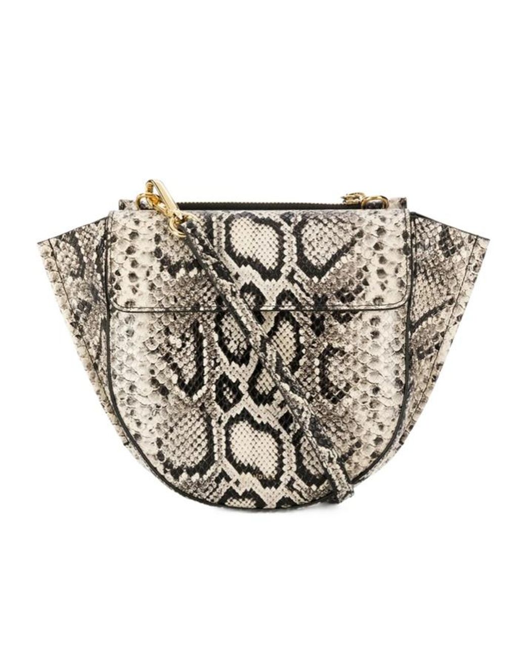 Wandler White Flap Shoulder Bag