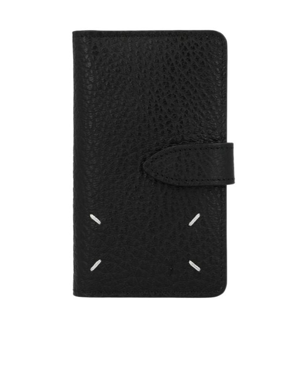 Maison Margiela Black Bifold Wallet for men