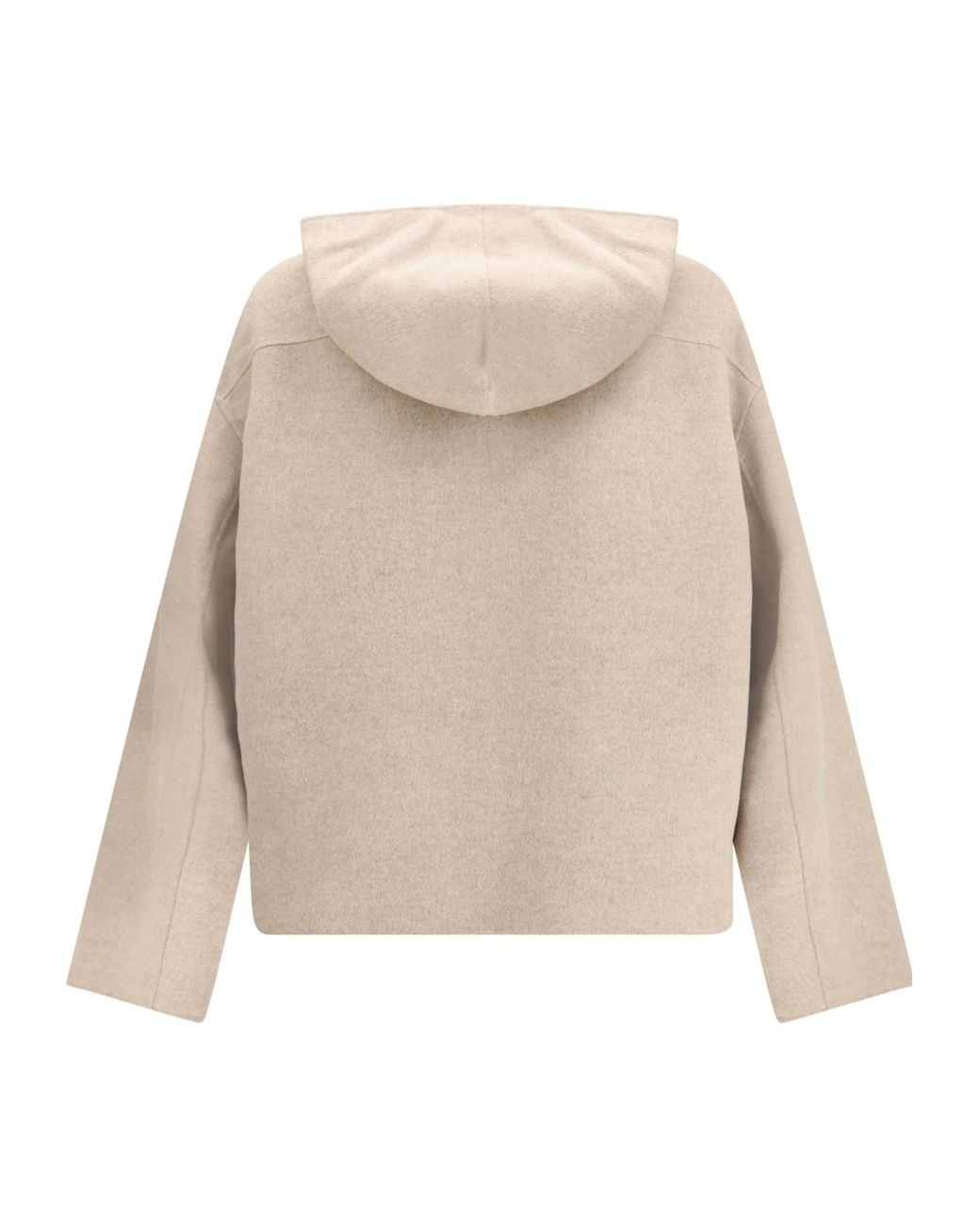 Acne Natural Zip-Up Hoodie for men