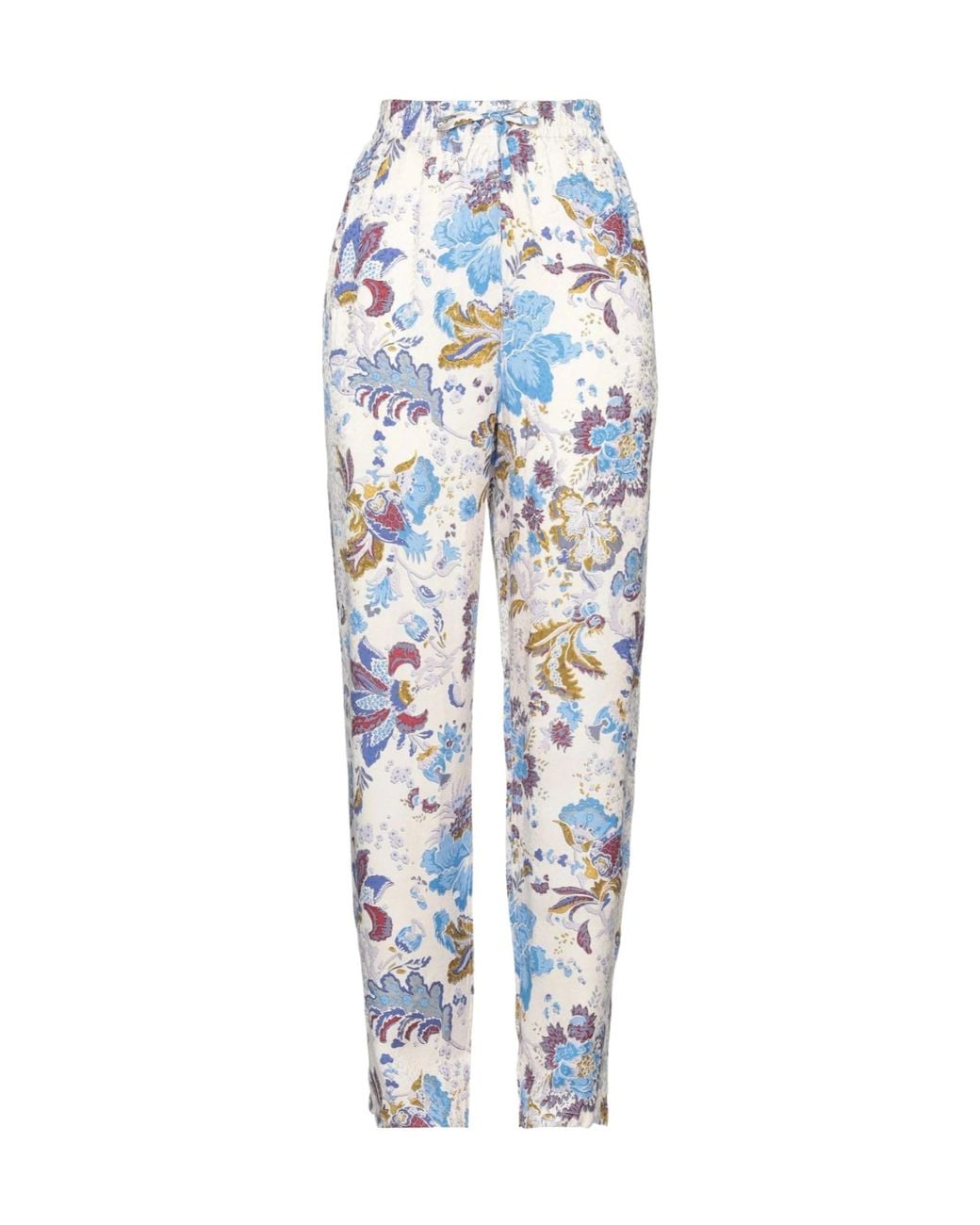 Isabel Marant Blue Floralprint Woven Pants