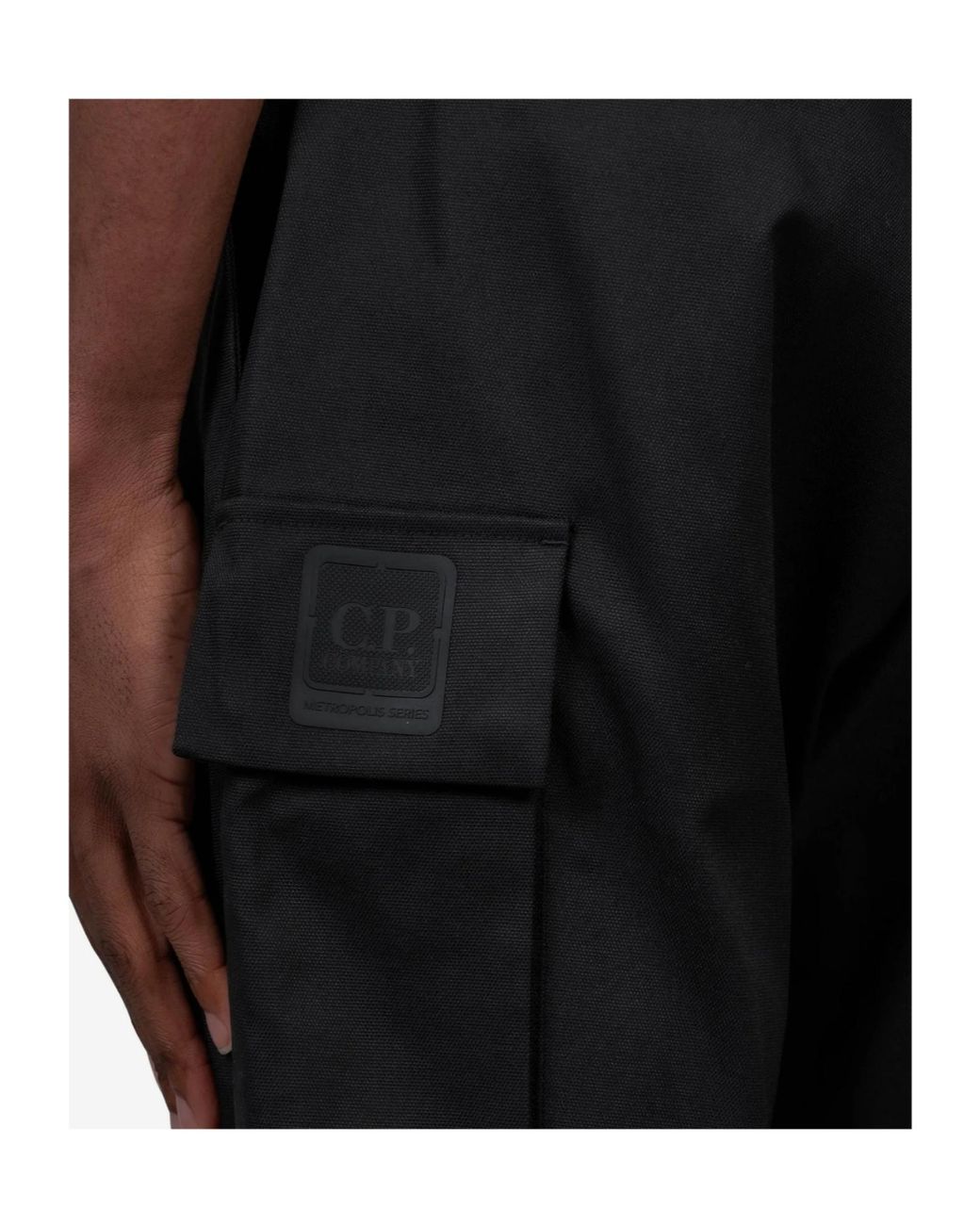 C P Company Blue Metropolis Stretch Cargo Pants for men