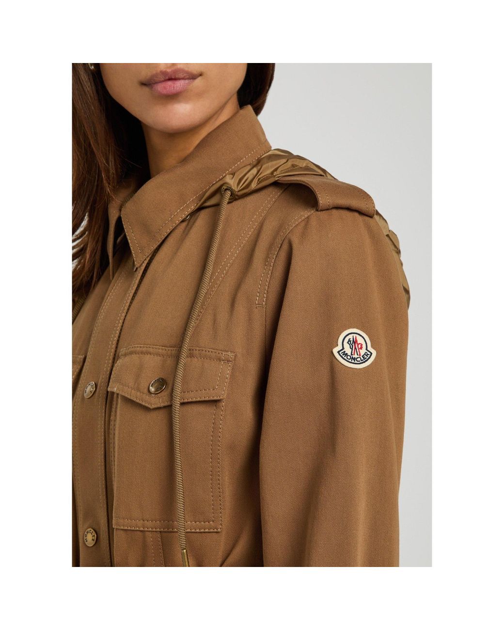Moncler Brown Twill Jacket