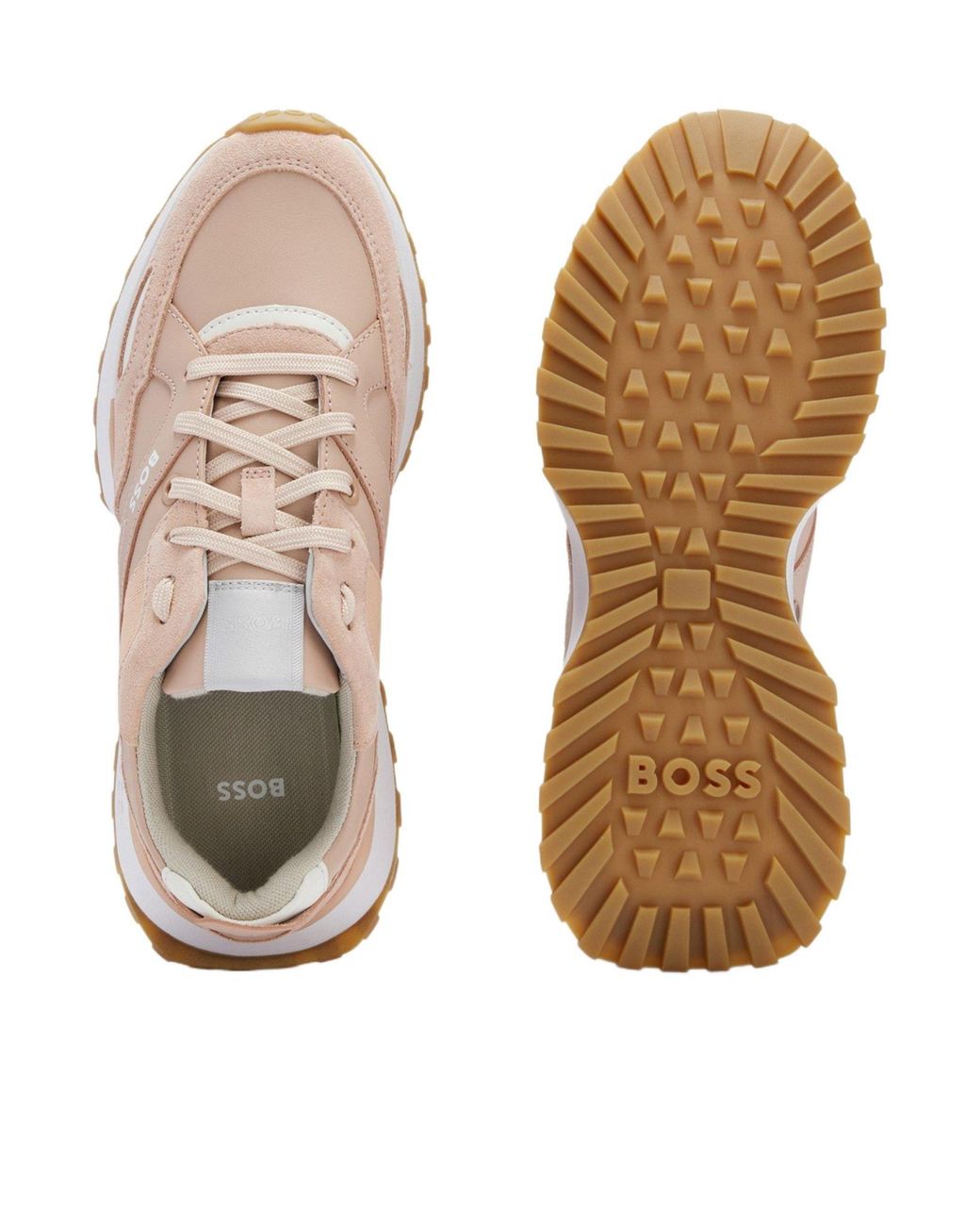 Boss Pink Light Retro Sneakers