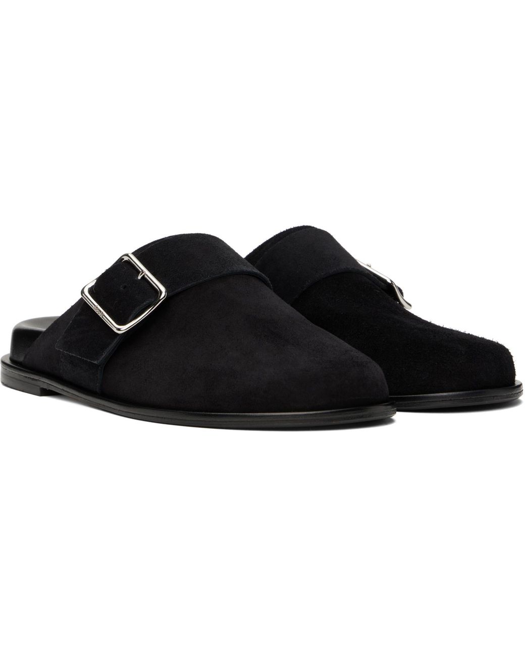 Aeyde Black Finja Mules
