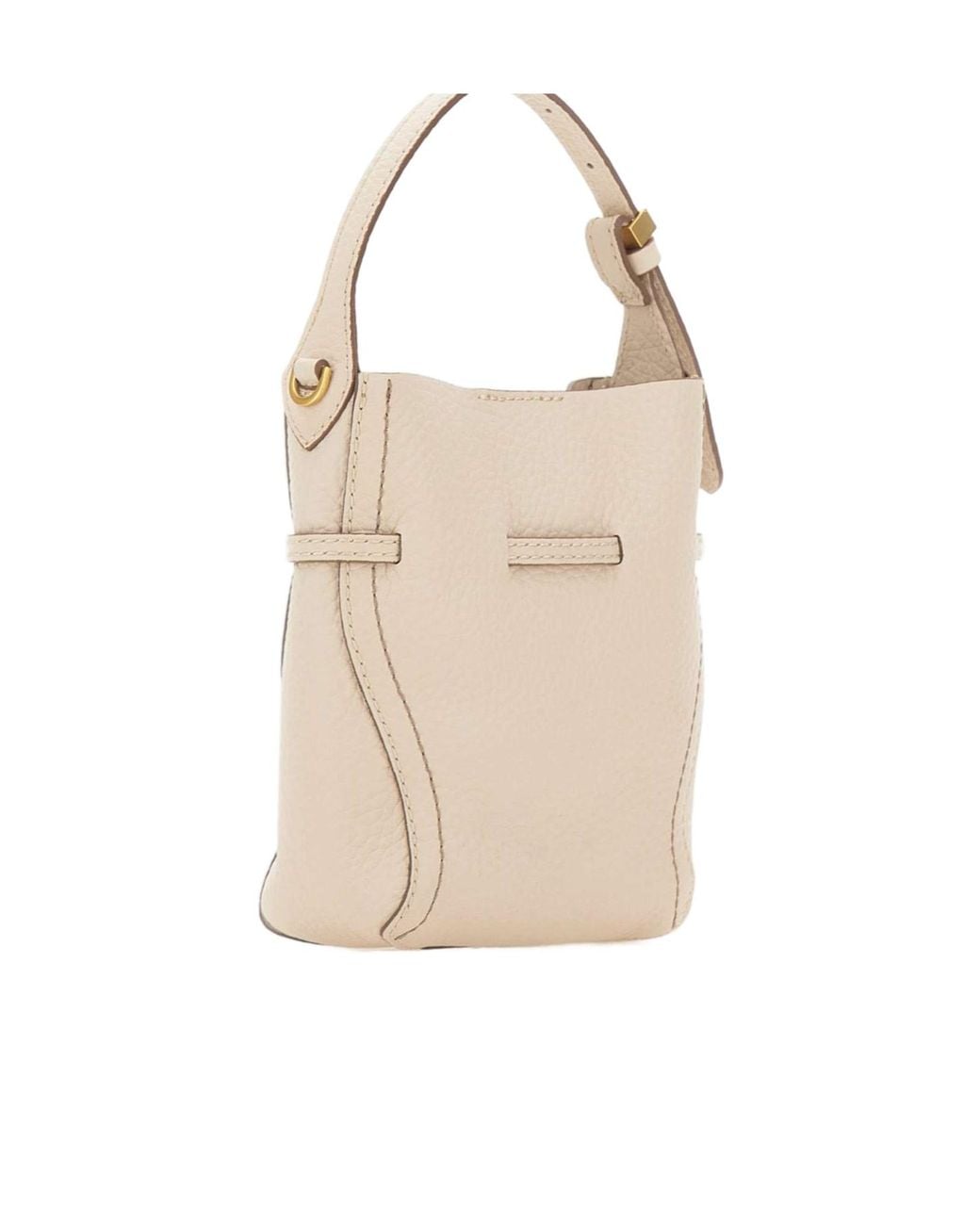Gianni Chiarini Natural Sienna Mini Bucket Bag