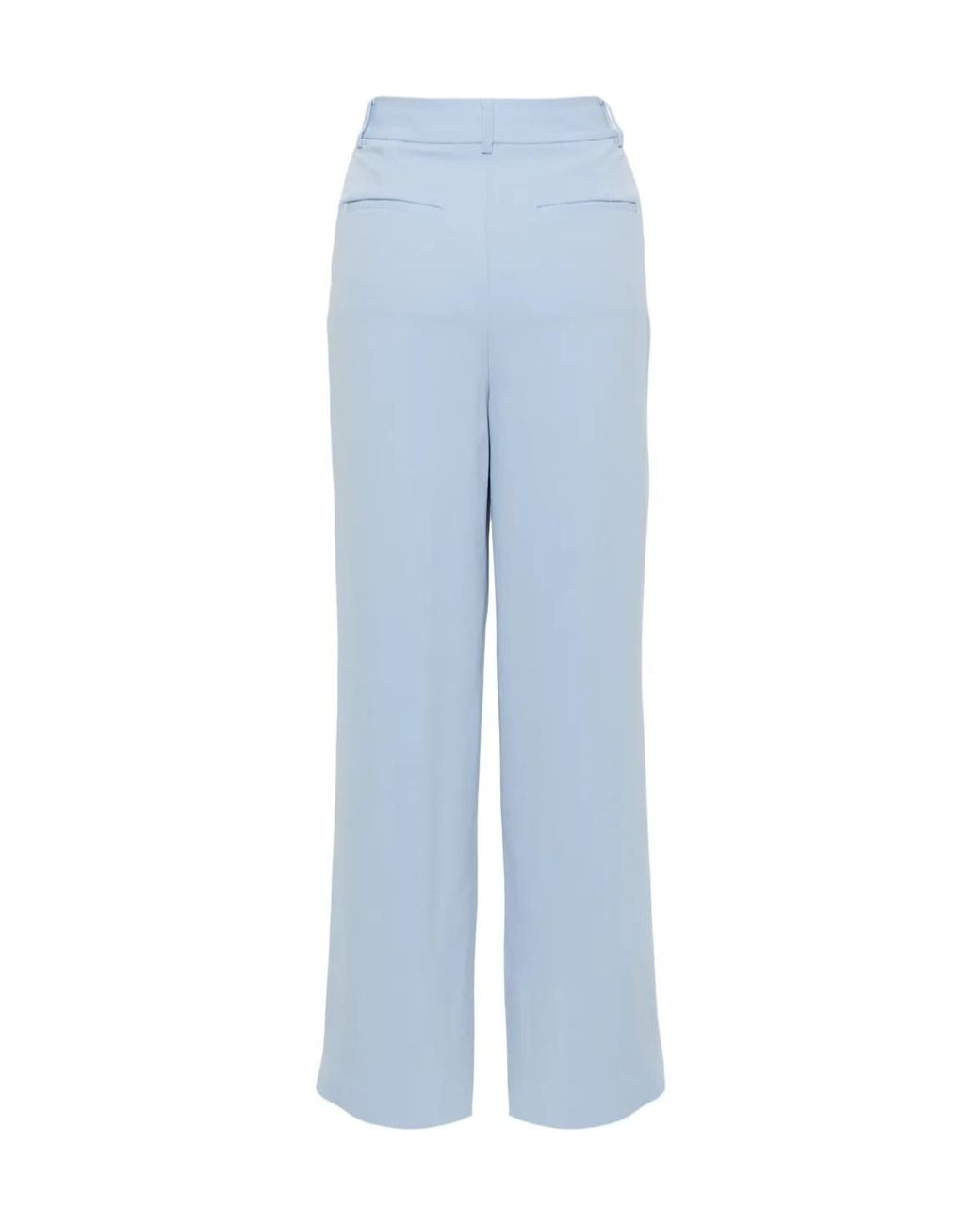 Jonathan Simkhai Blue Tailored Crepe Trousers
