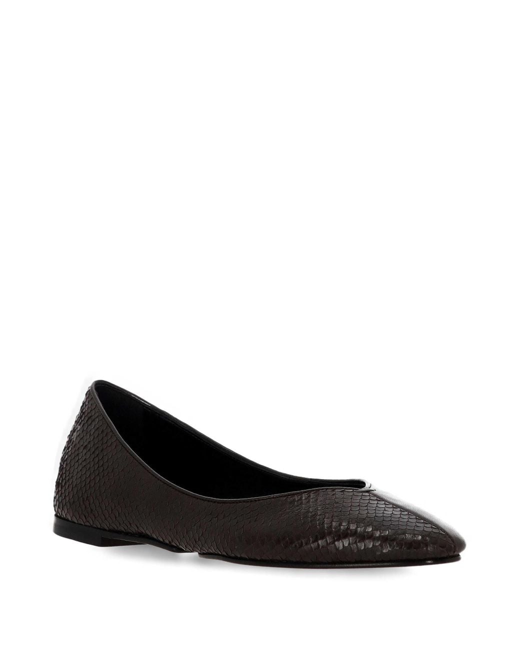 Jacquemus Black Panelled Slip-On Flats