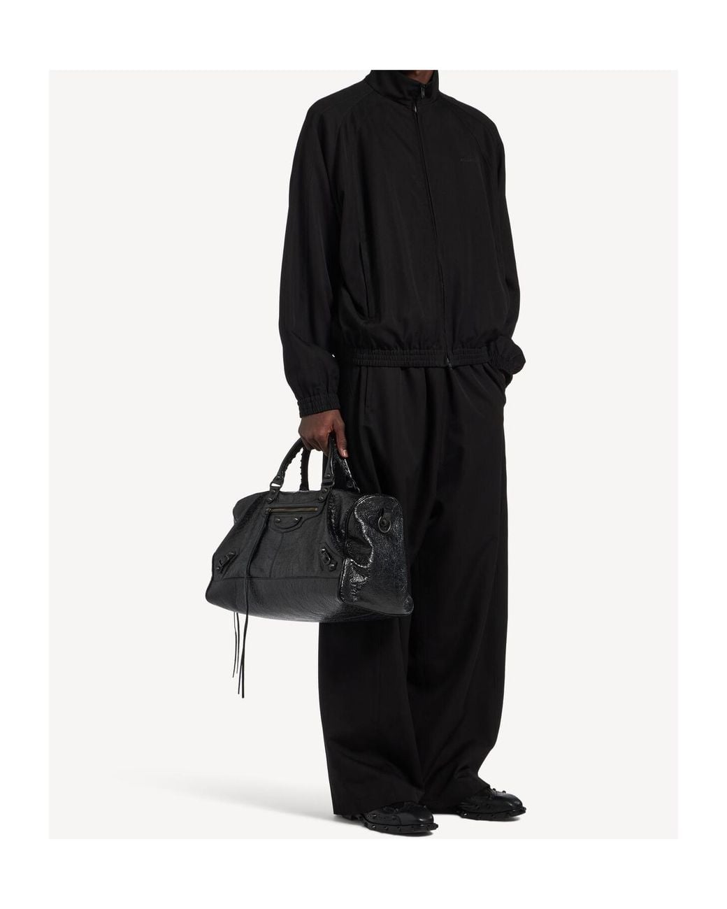 Balenciaga Black Tracksuit Jacket for men