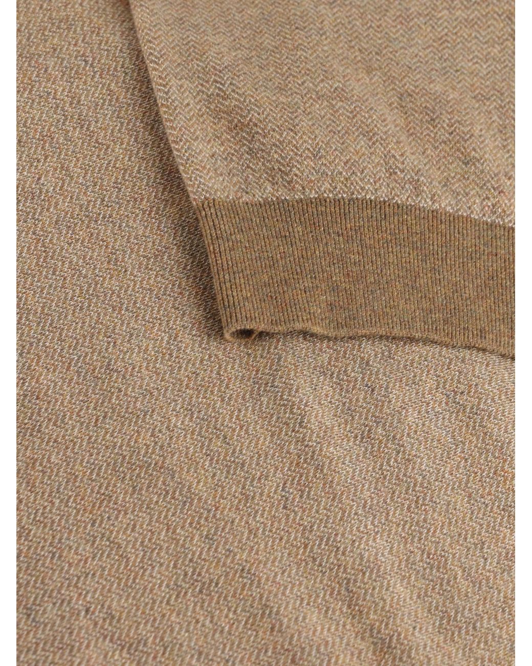 Loro Piana Brown Knitted Jumper for men