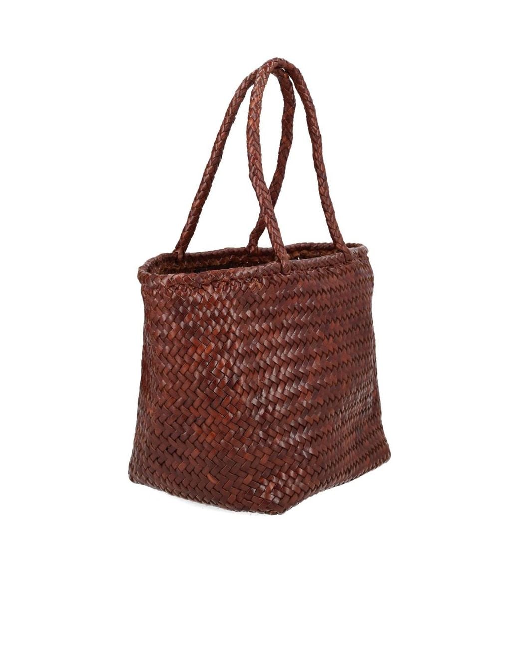 Dragon Diffusion Red Grace Small Basket Bag