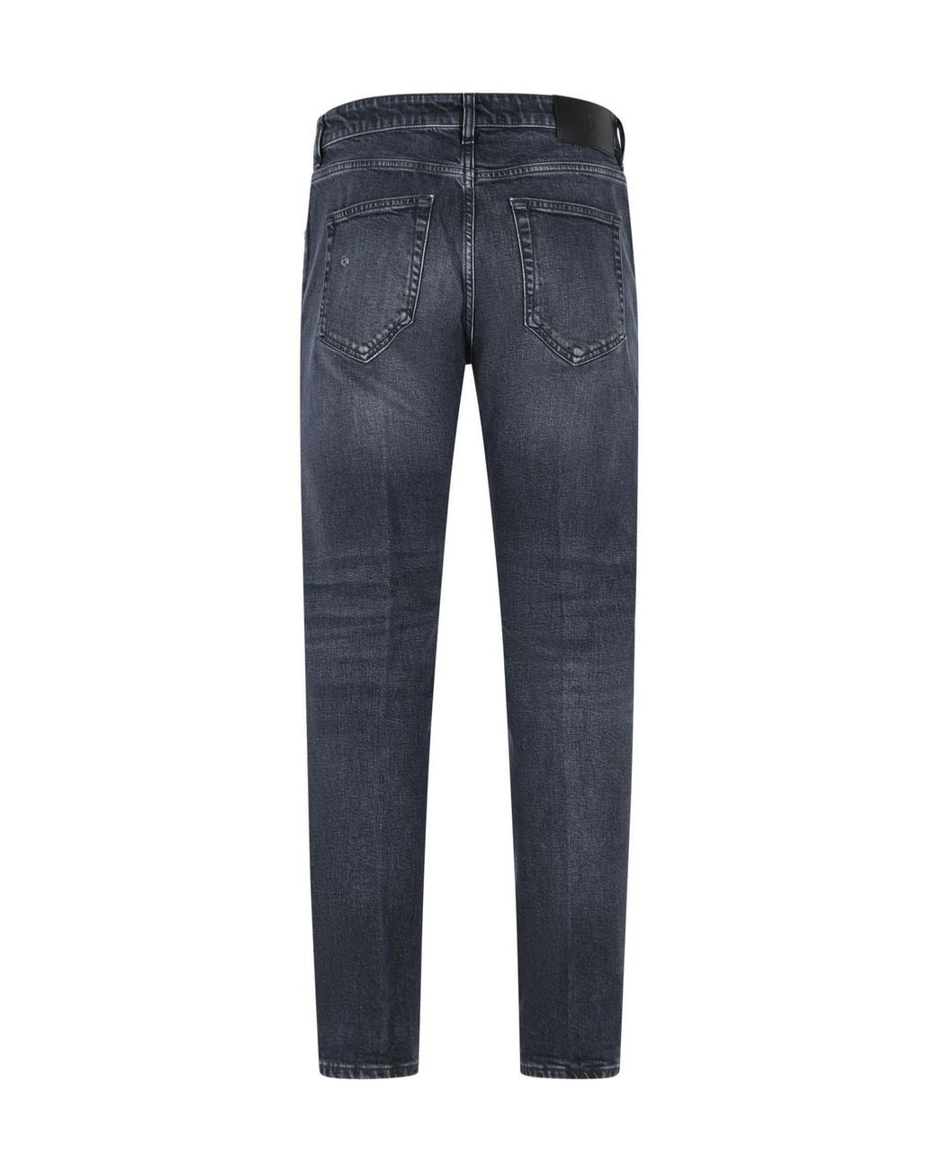 Pt05 Blue Belt-Loop Jeans for men