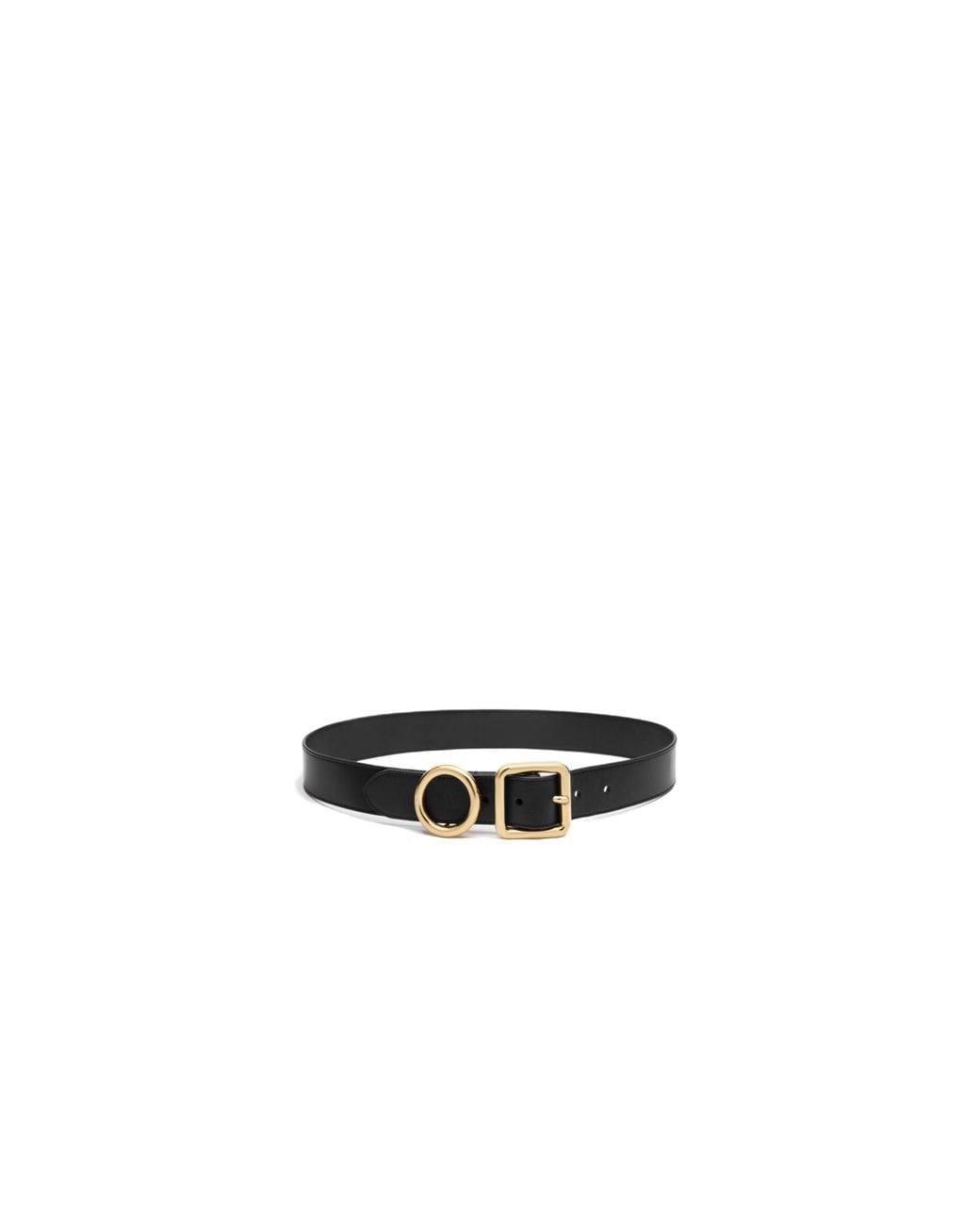 Jacquemus White The Regalo Shape Buckled Belt
