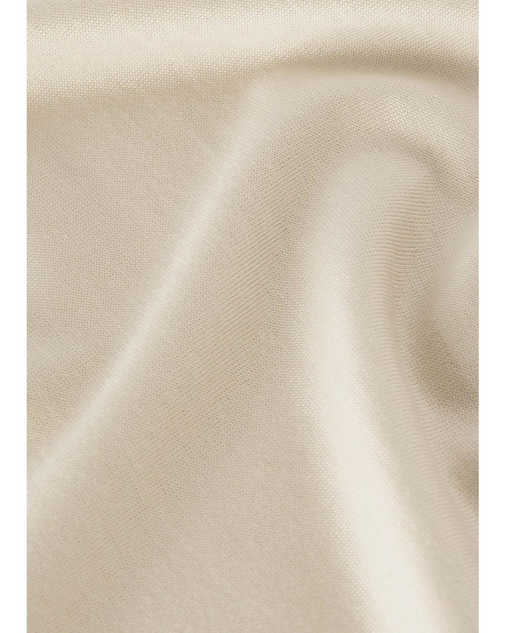 Loro Piana Natural Plain Jersey T-Shirt