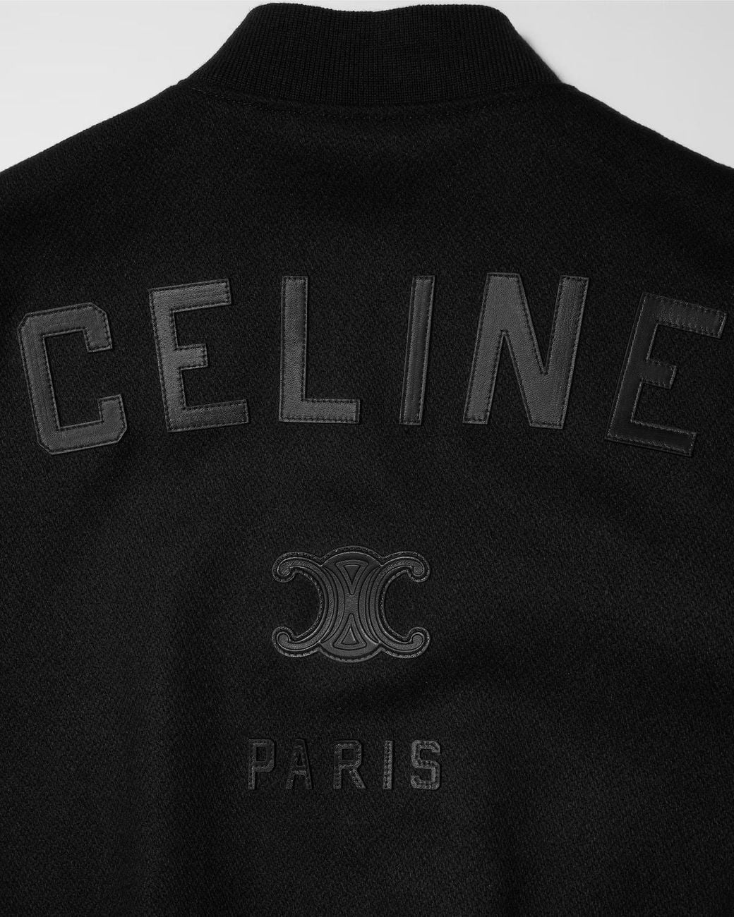 Céline Black Long-Sleeve Casual Jacket for men