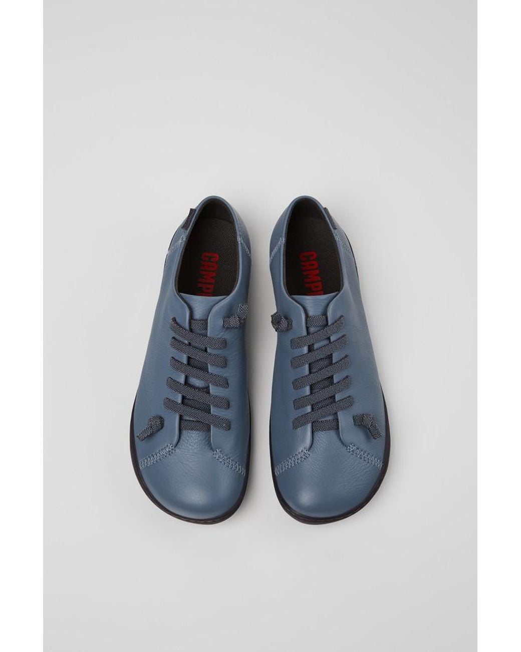Camper Blue Lace-Up Sneakers