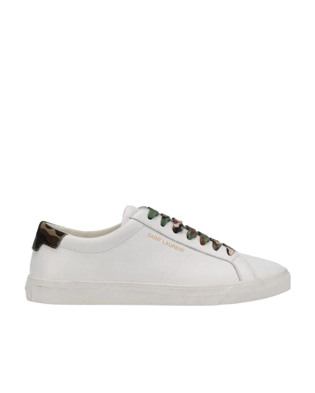 Saint Laurent Multicolor Andy Low-Cut Casual Sneakers