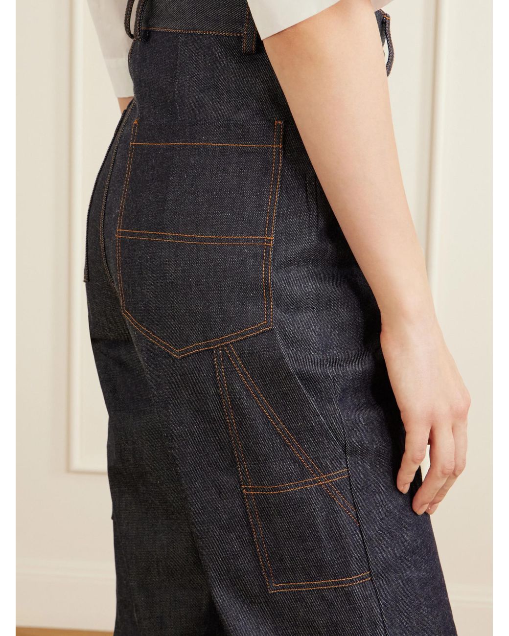 Altuzarra Blue Mills Wide-Leg Jeans