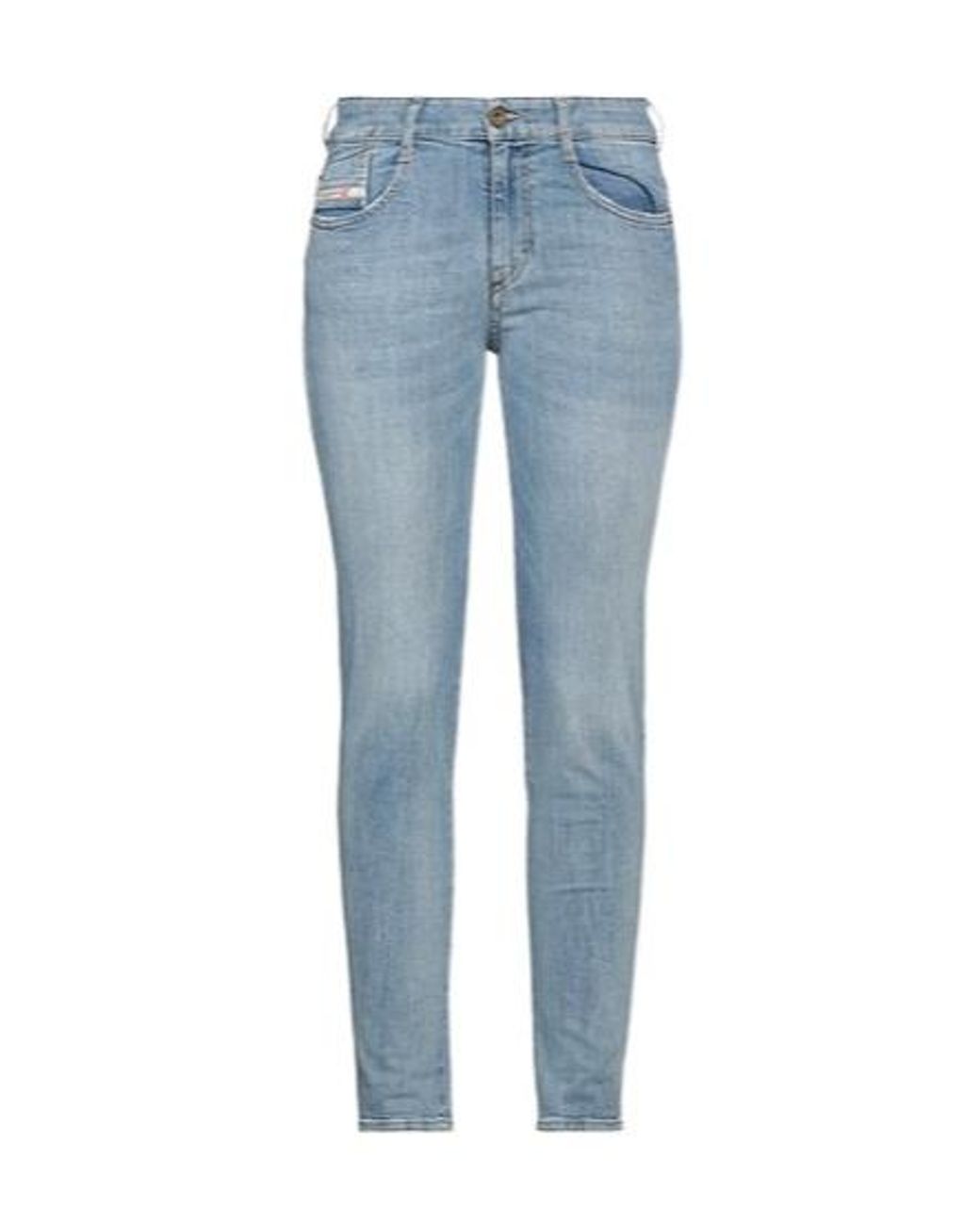 DIESEL Blue Light-Colored Skinny Jeans