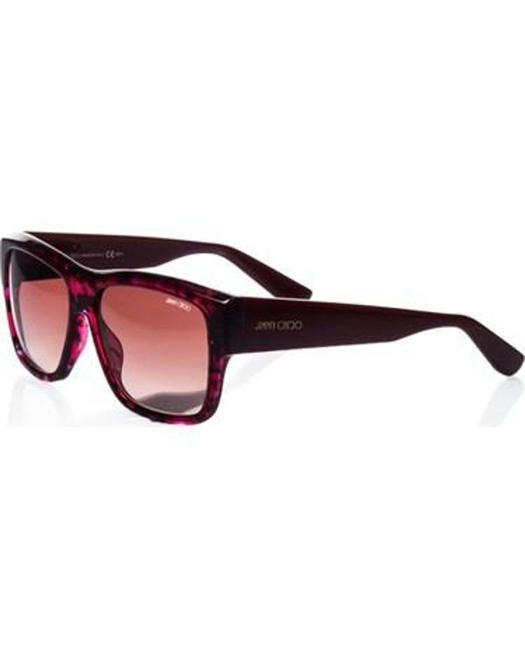 Jimmy Choo Pink Logo Sunglasses