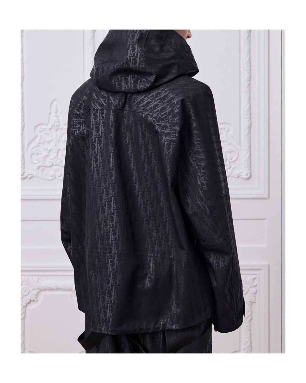 Dior Blue Alps Oblique Shell Jacket for men