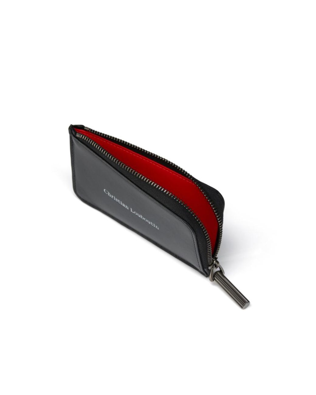 Christian Louboutin Black Canopy Zipped Card Holder for men