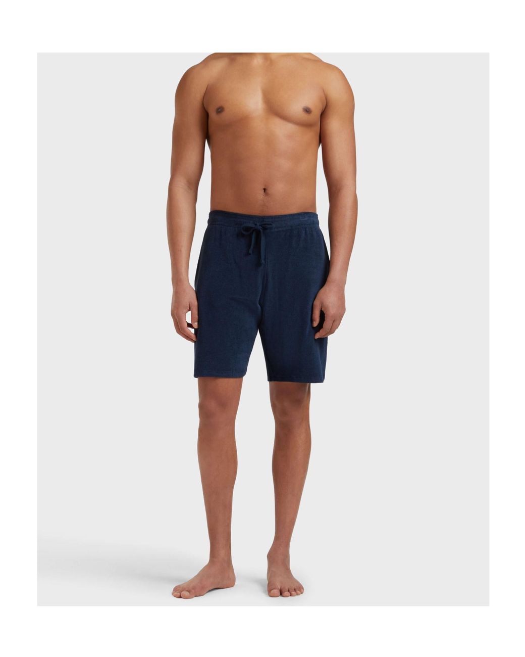 Vilebrequin Blue Drawstring Flap-Pocket Shorts for men