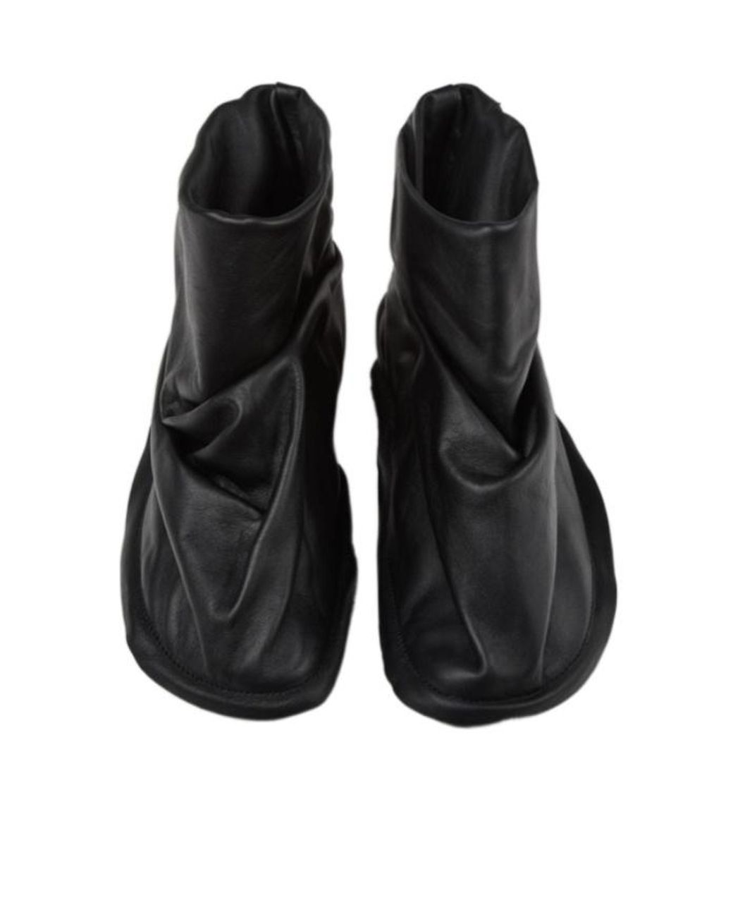 Camper Black X Issey Miyake Peu Form Ankle Boots