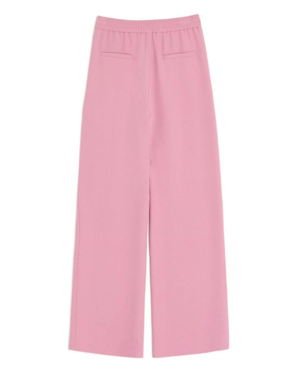 Valentino Pink High Waist Straight Leg Pants