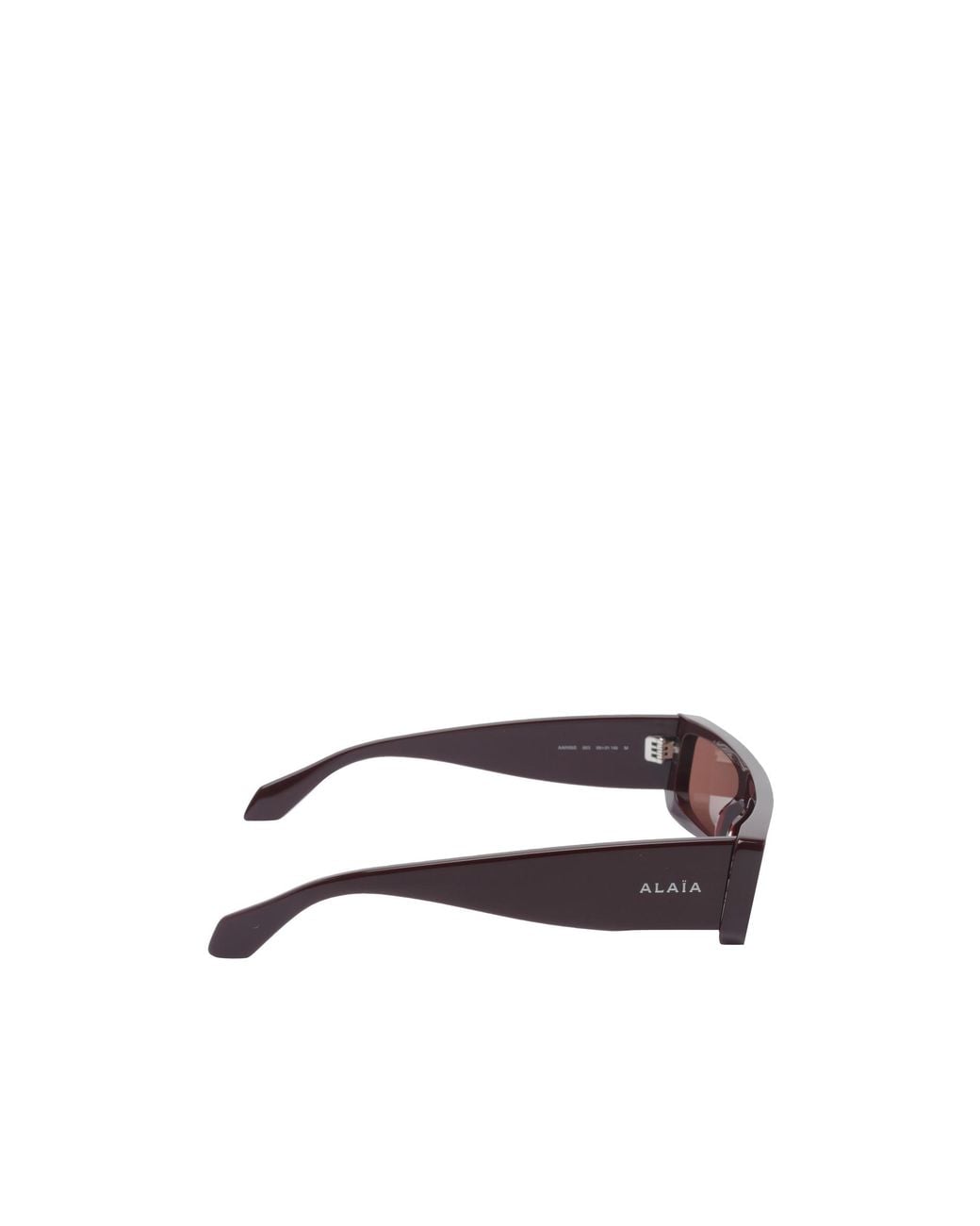 Alaïa Multicolor Alaïa Rectangular Acetate Sunglasses