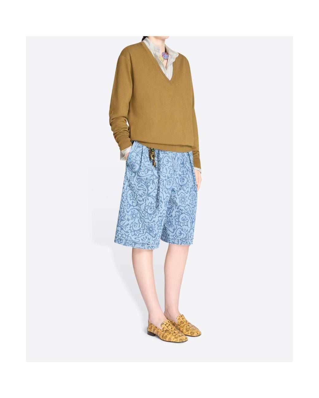 Dries Van Noten Natural Merino Sweater