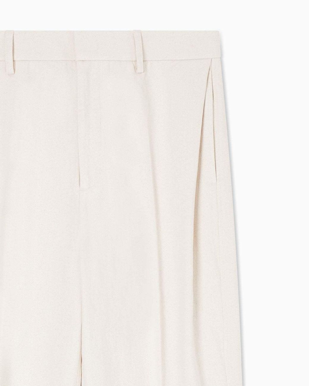 Emporio Armani White Trousers for men