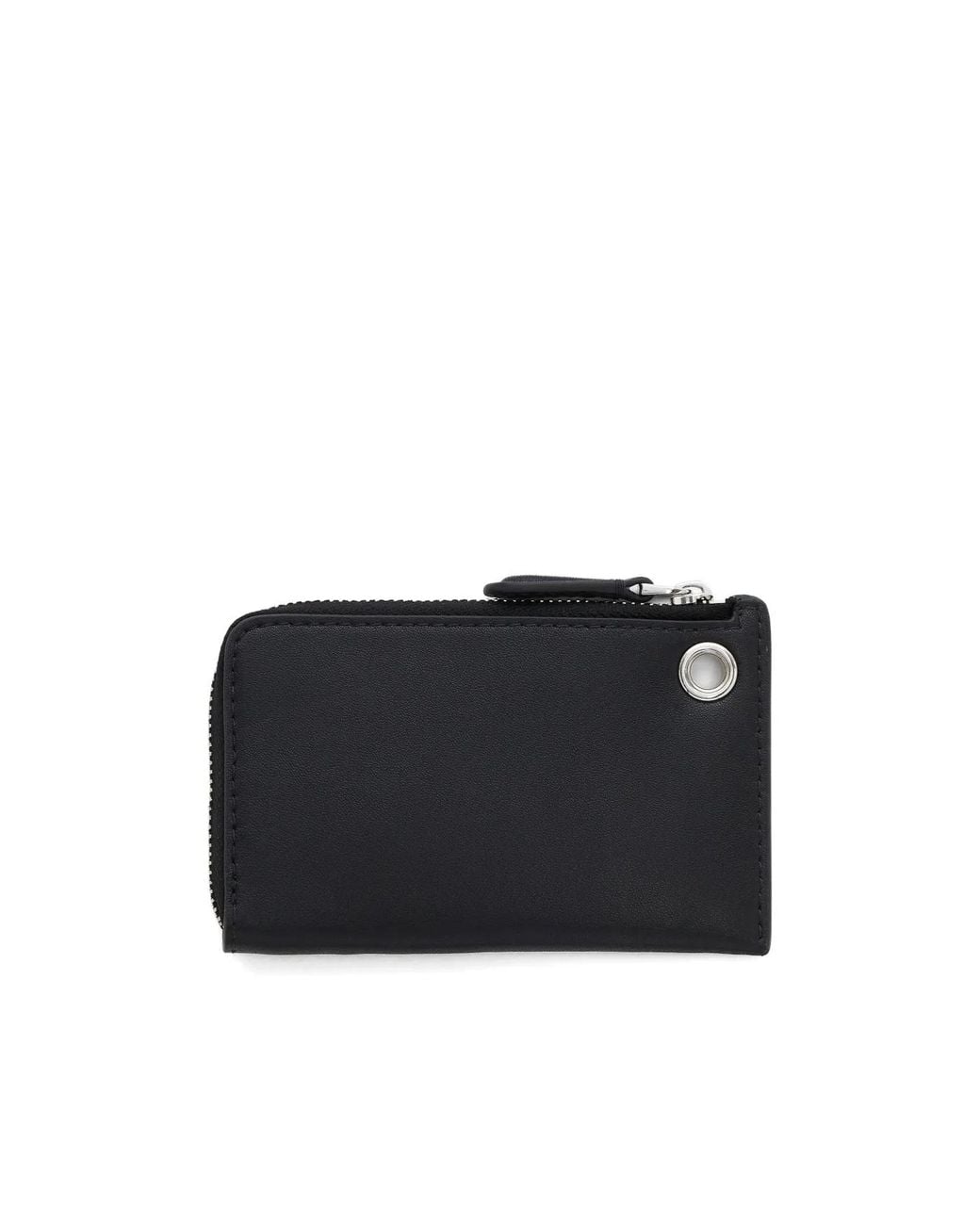 Marc Jacobs Black The Everyday Top Zip Charm Wallet