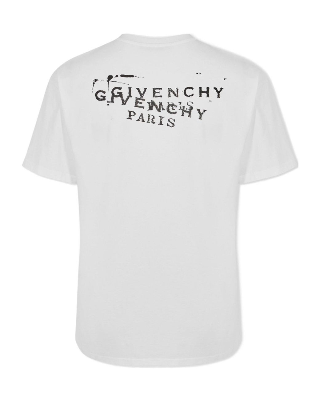 Givenchy White Printed T-Shirt for men