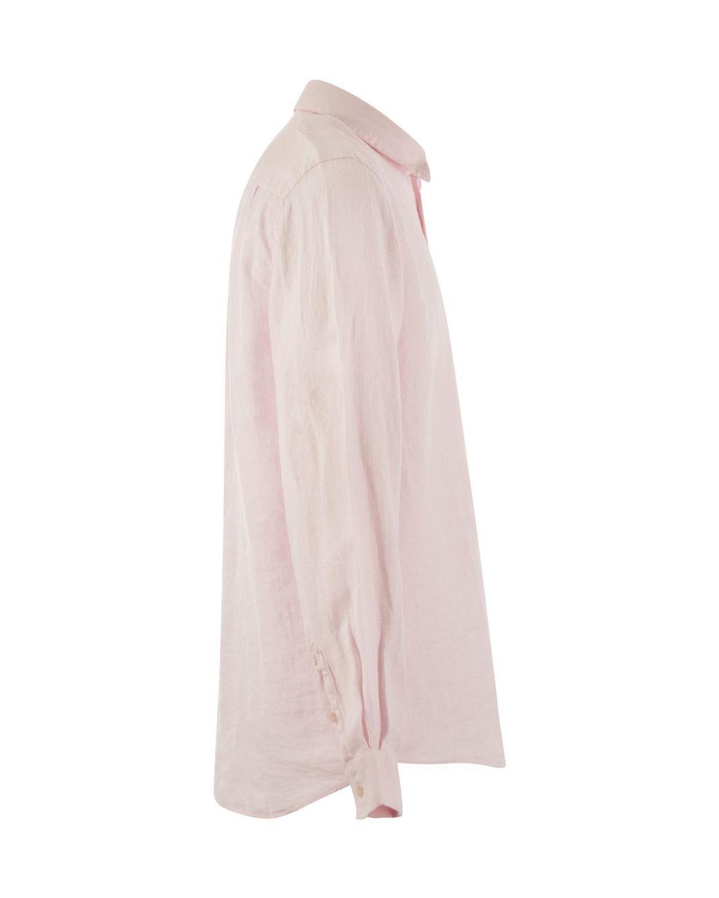 Vilebrequin Pink Chest-Pocket Solid Shirt for men