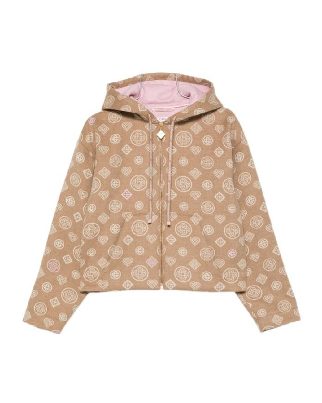 Casablanca Natural Long-Sleeved Casual Jacket