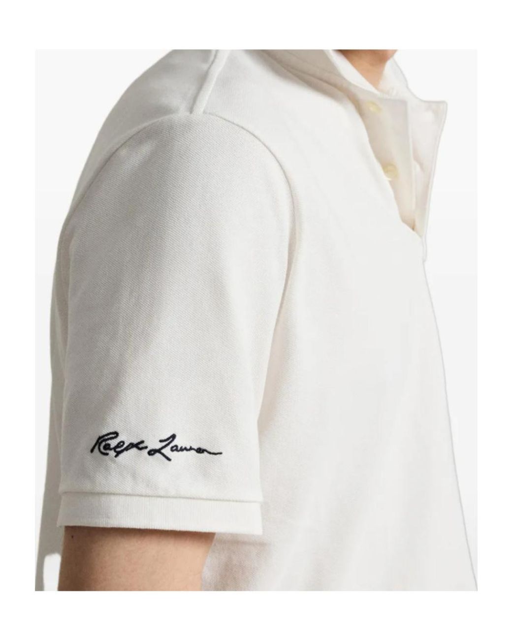 Polo Ralph Lauren White Yankees Polo Shirt for men