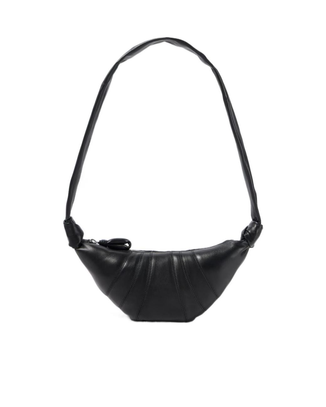 Lemaire Black Croissant Small Shoulder Bag for men